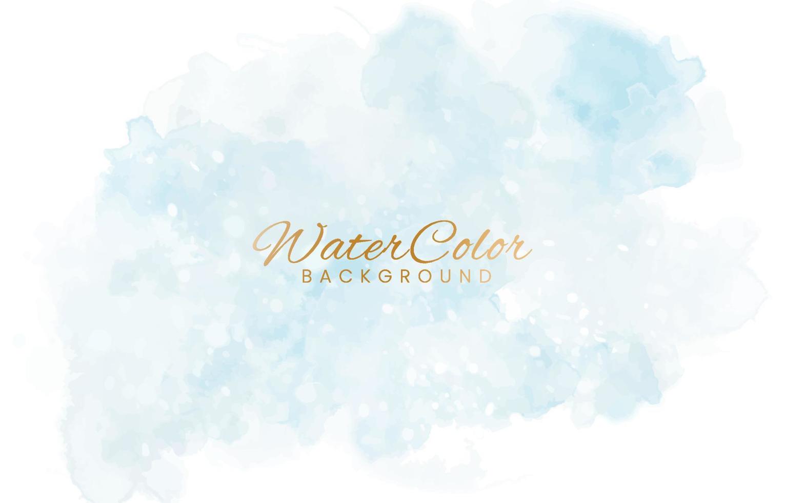 Abstract colorful watercolor for background. vector