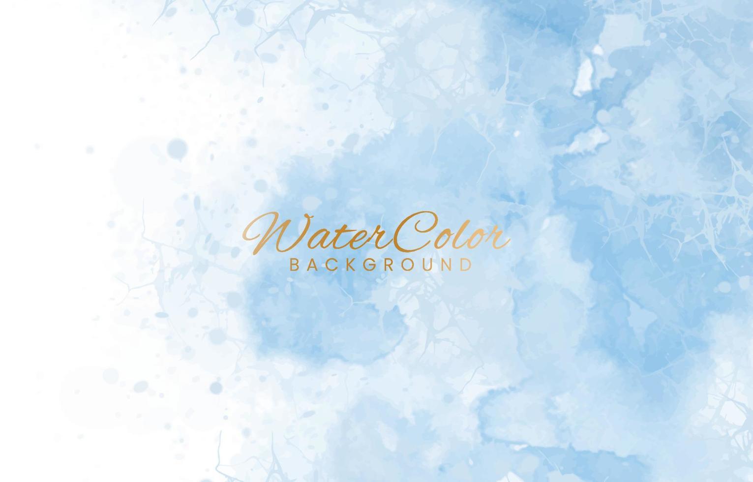 Abstract colorful watercolor for background. vector