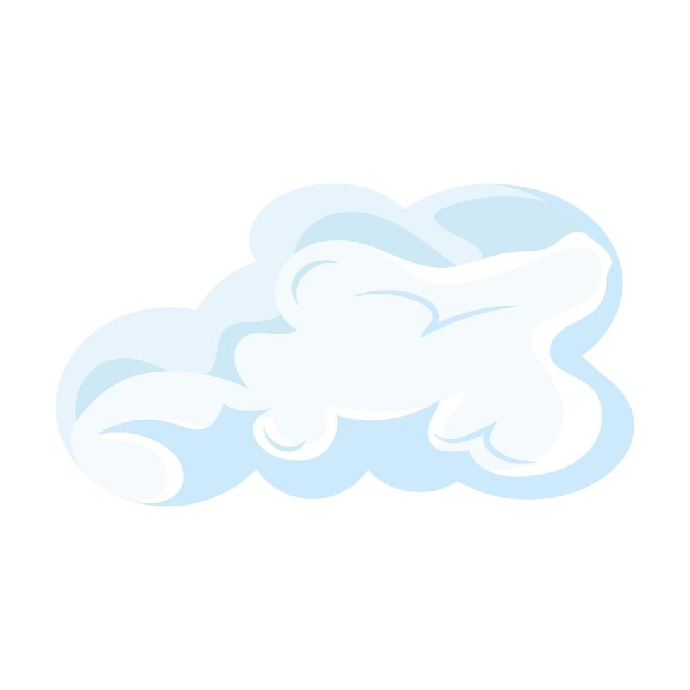 icono de nube de cielo vector