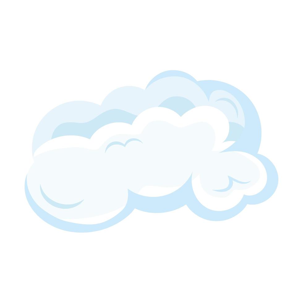 climate cloudy icon vector