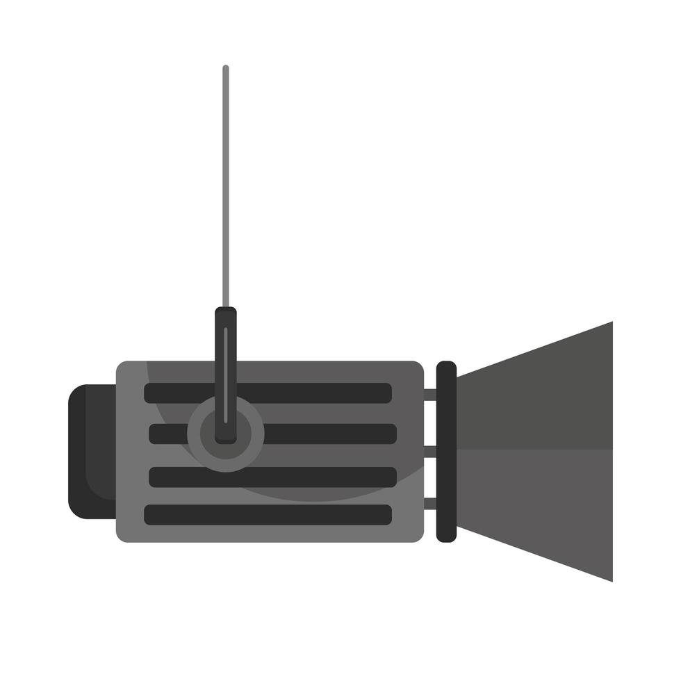 dispositivo de foco de lado vector