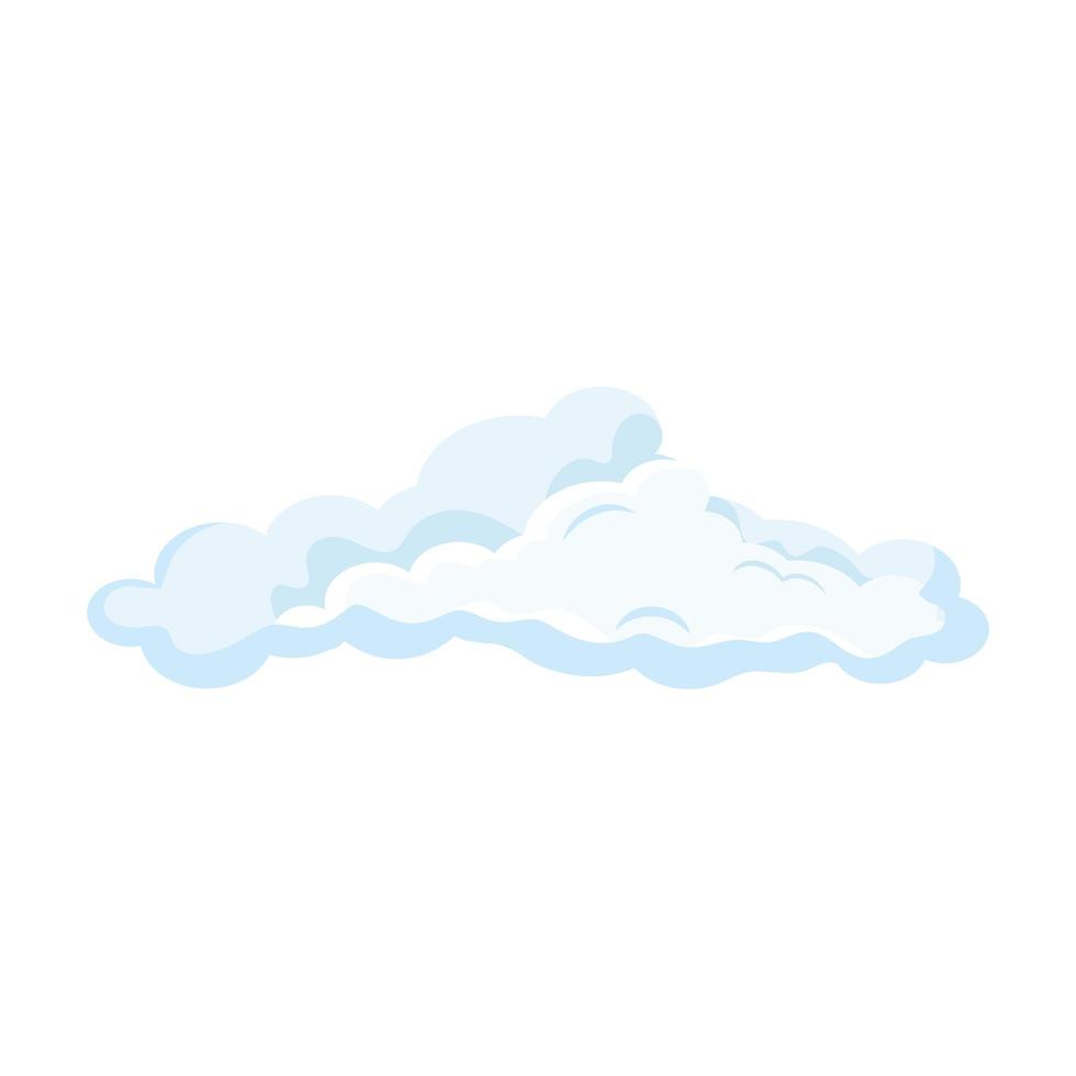 white cloud icon vector