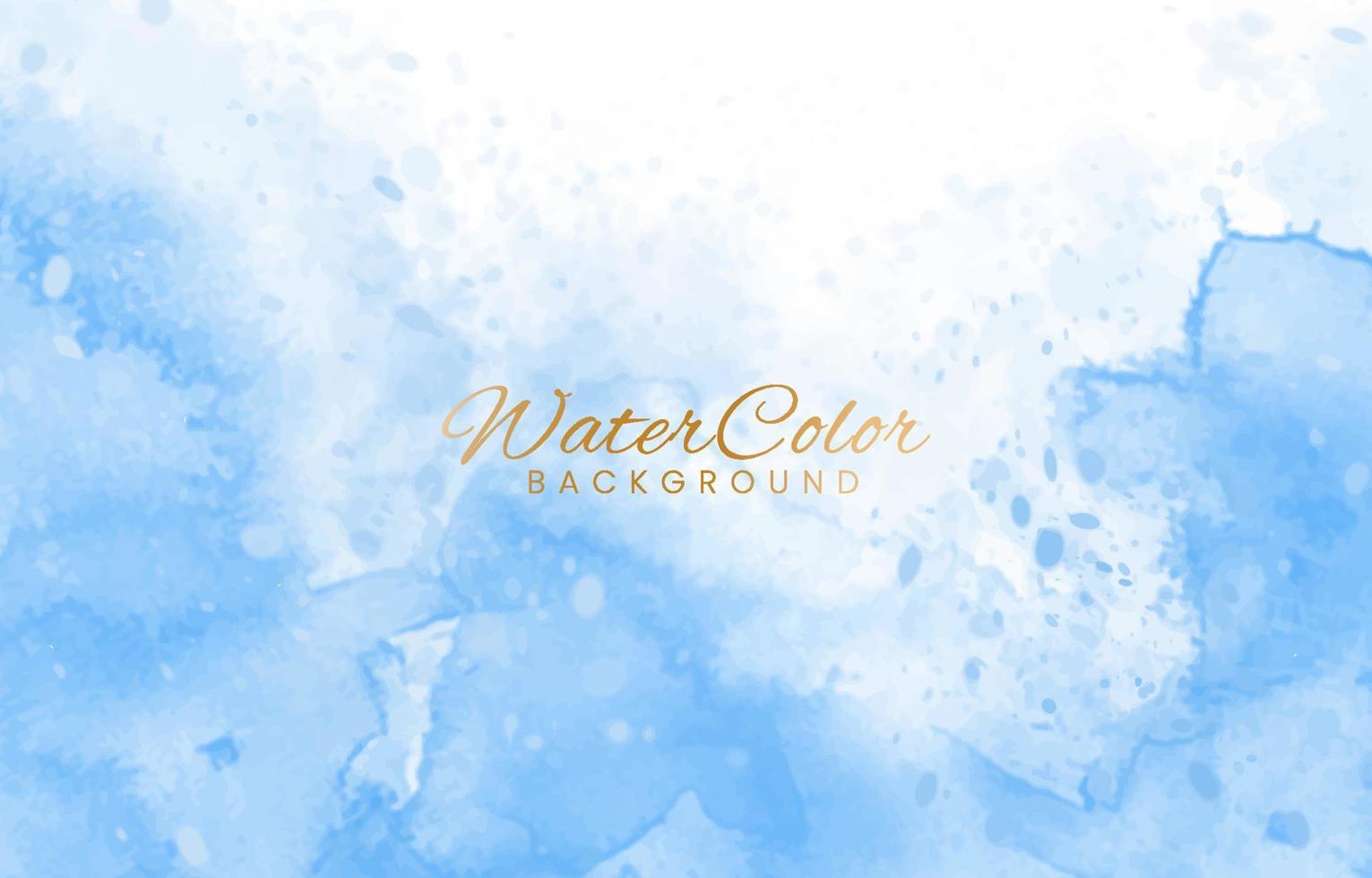 Abstract colorful watercolor for background. vector