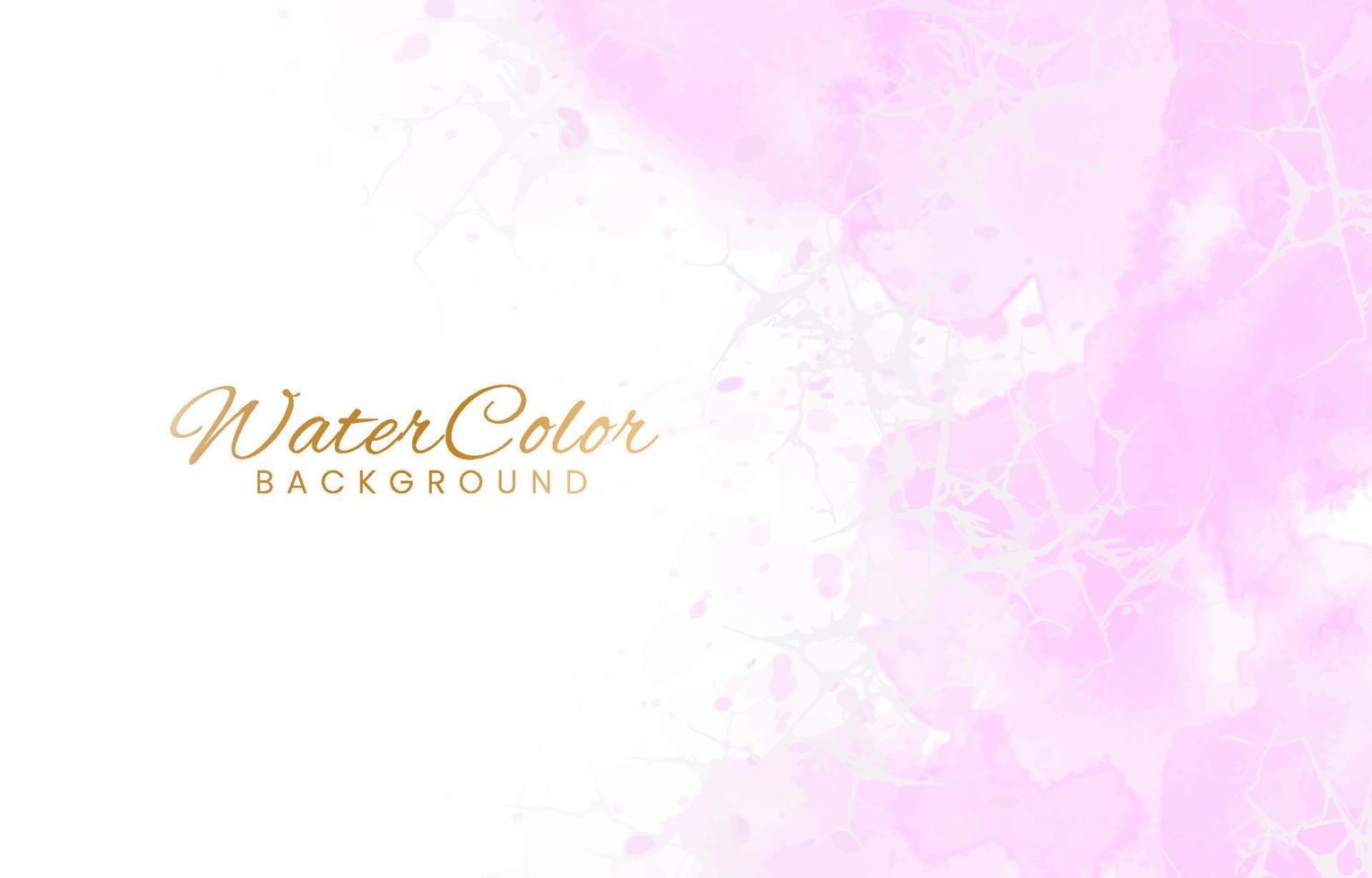 Abstract colorful watercolor for background. vector