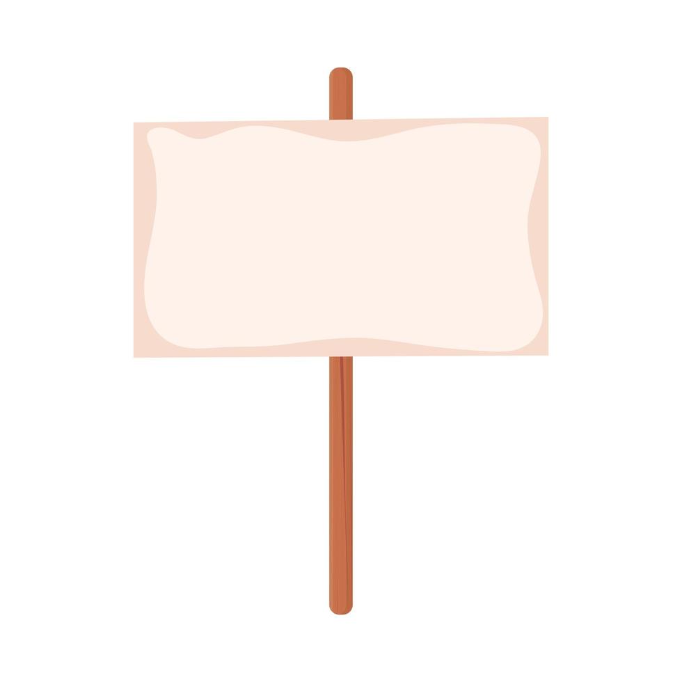 Manifestation banner icon vector