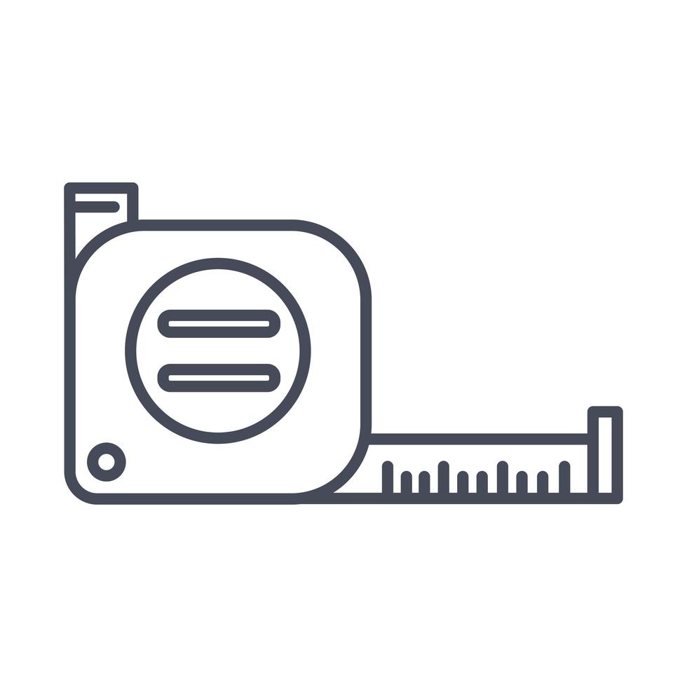 construction meter icon vector