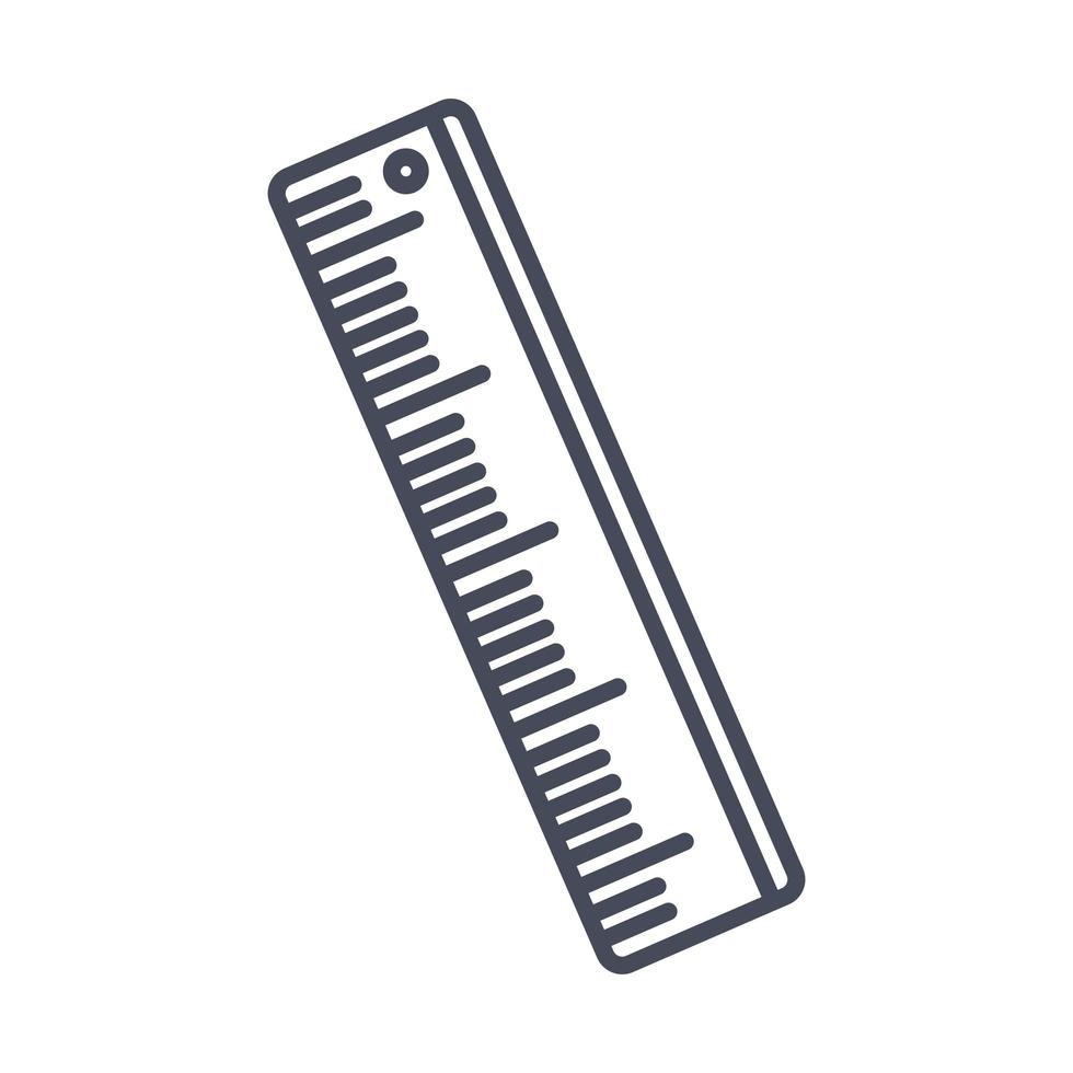 ruler tool icon vector
