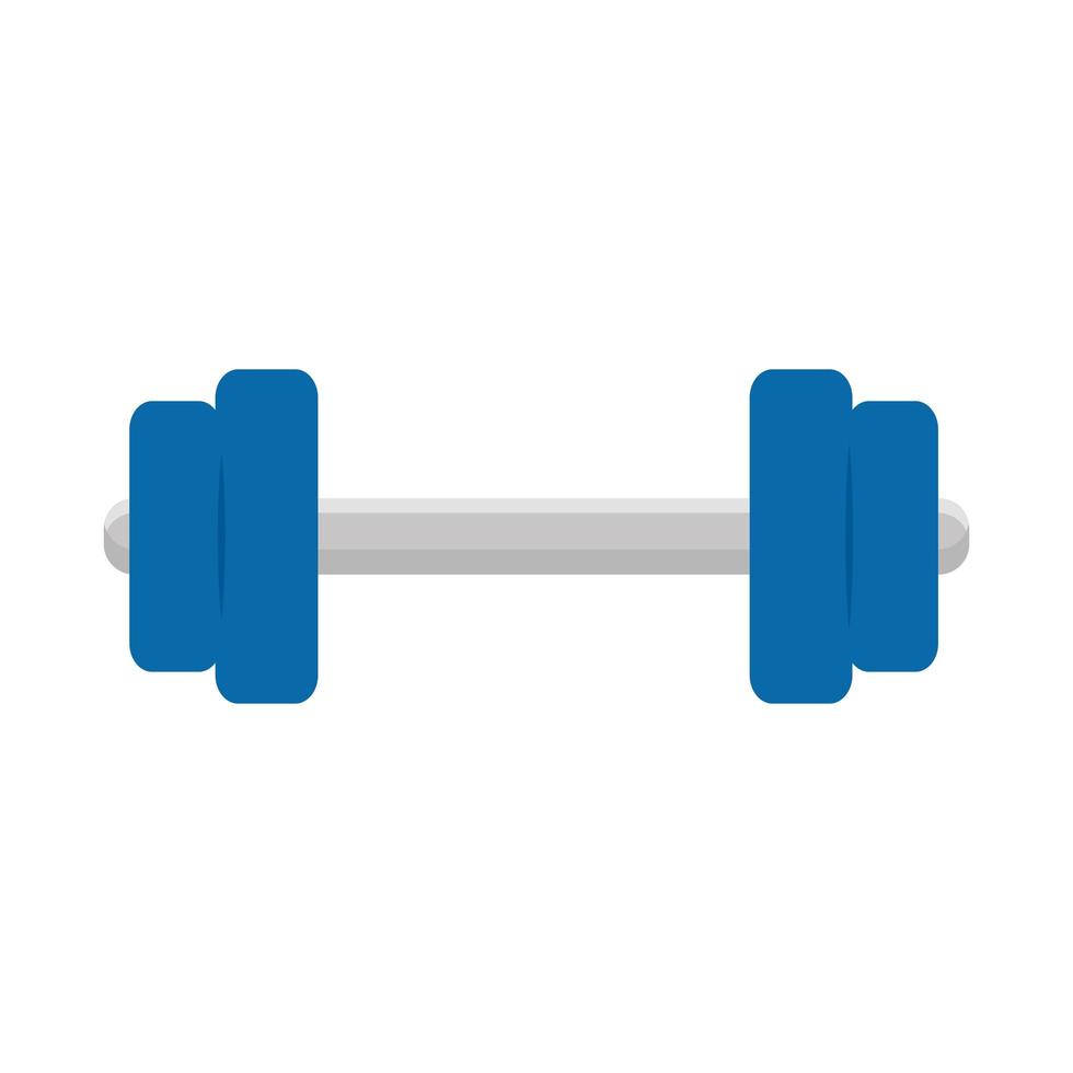 gym dumbbell equipment vector