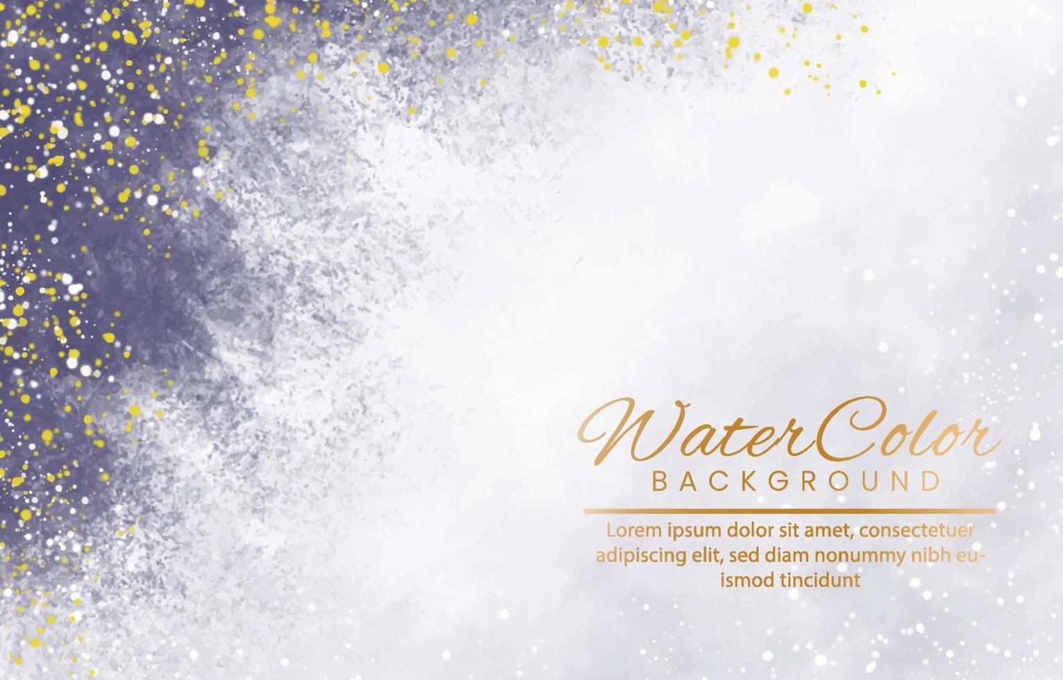 Abstract colorful watercolor for background. vector