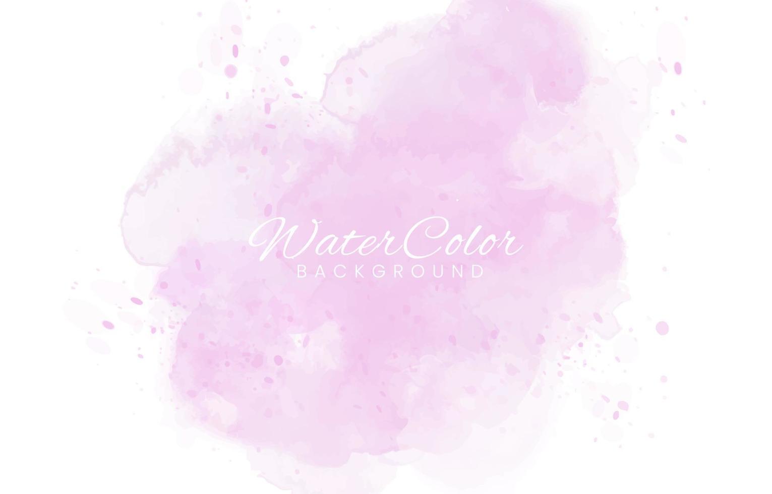 Abstract colorful watercolor for background. vector