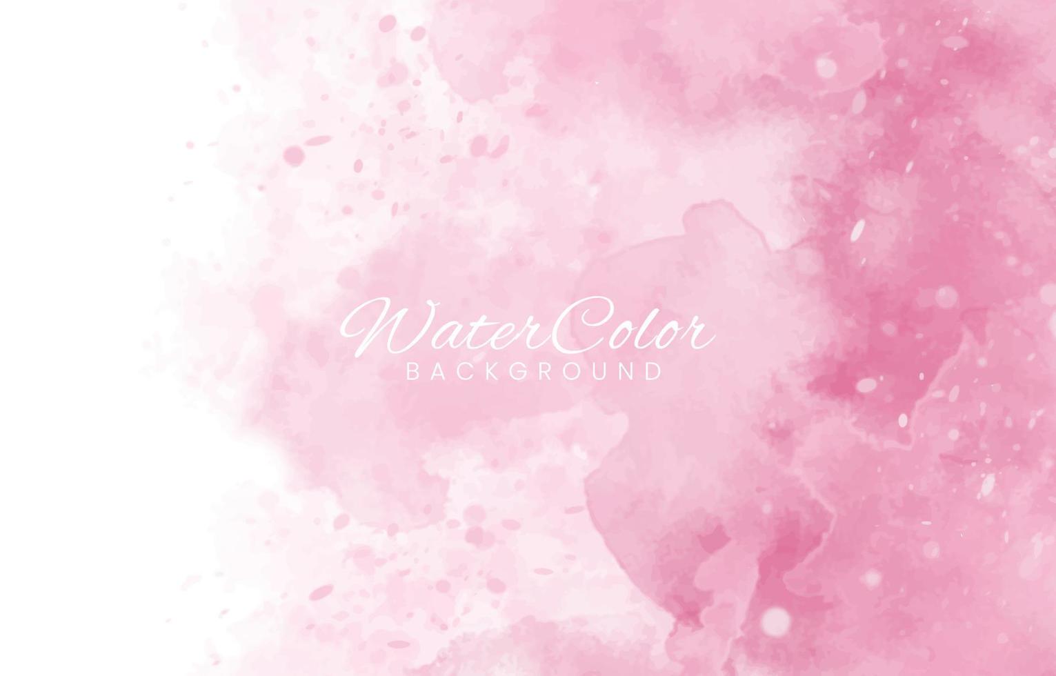 Abstract colorful watercolor for background. vector