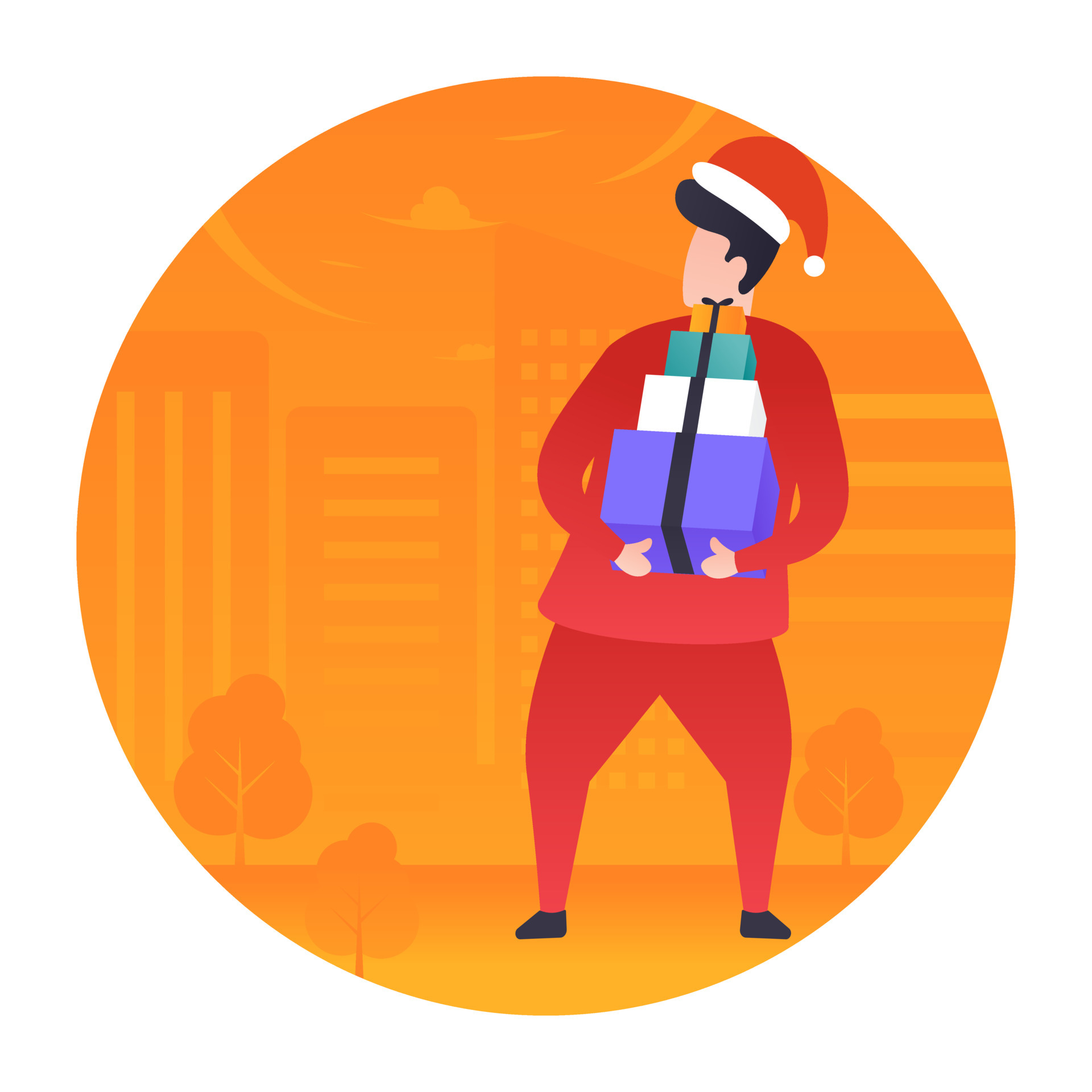 Santa Costume Concepts 4213058 Vector Art at Vecteezy