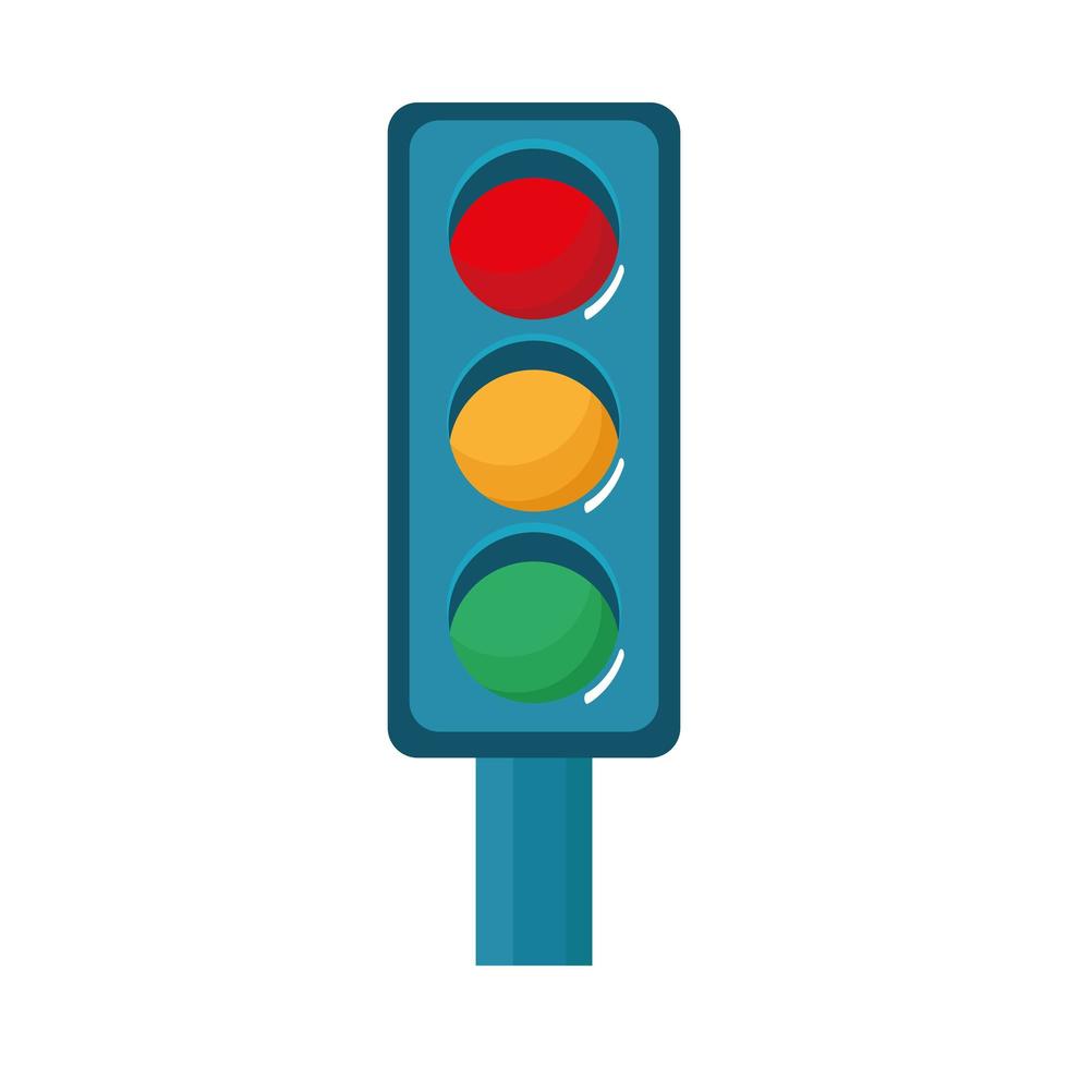 traffic lights semaphore vector