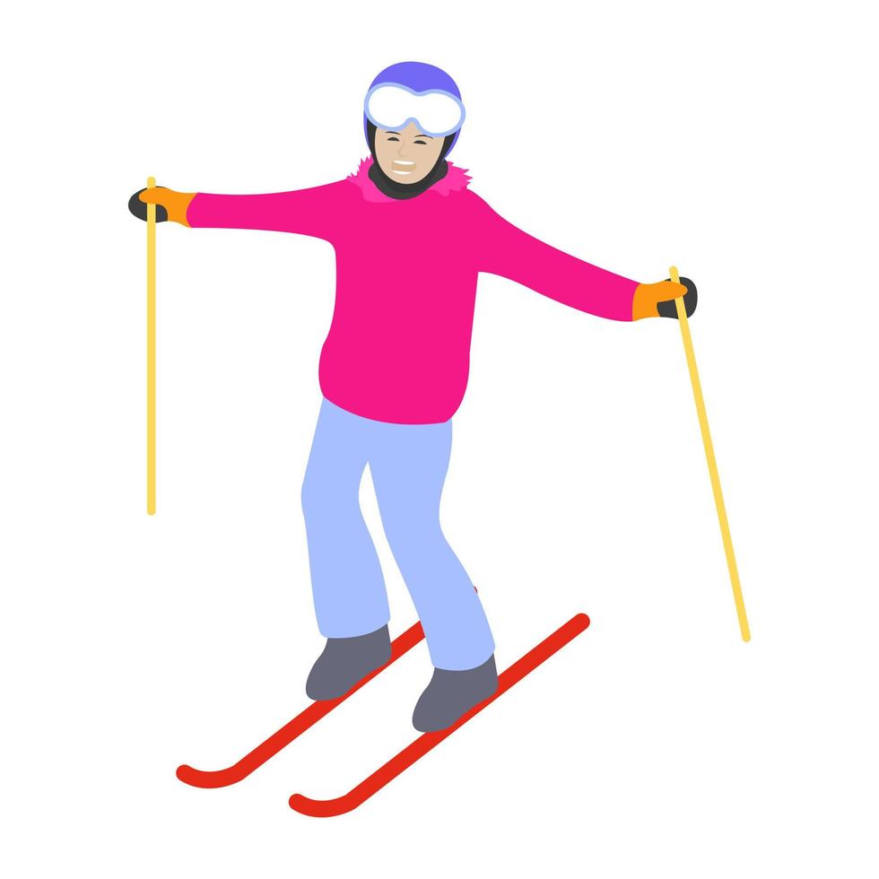 snowboard en slopestyle de moda vector