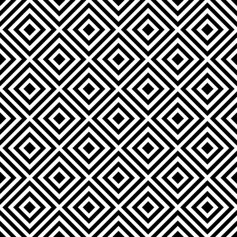 Vector vintage retro square seamless pattern. Modern stylish texture.