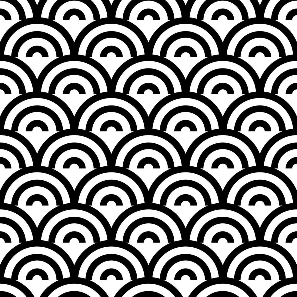 Wave Seamless Pattern. vector