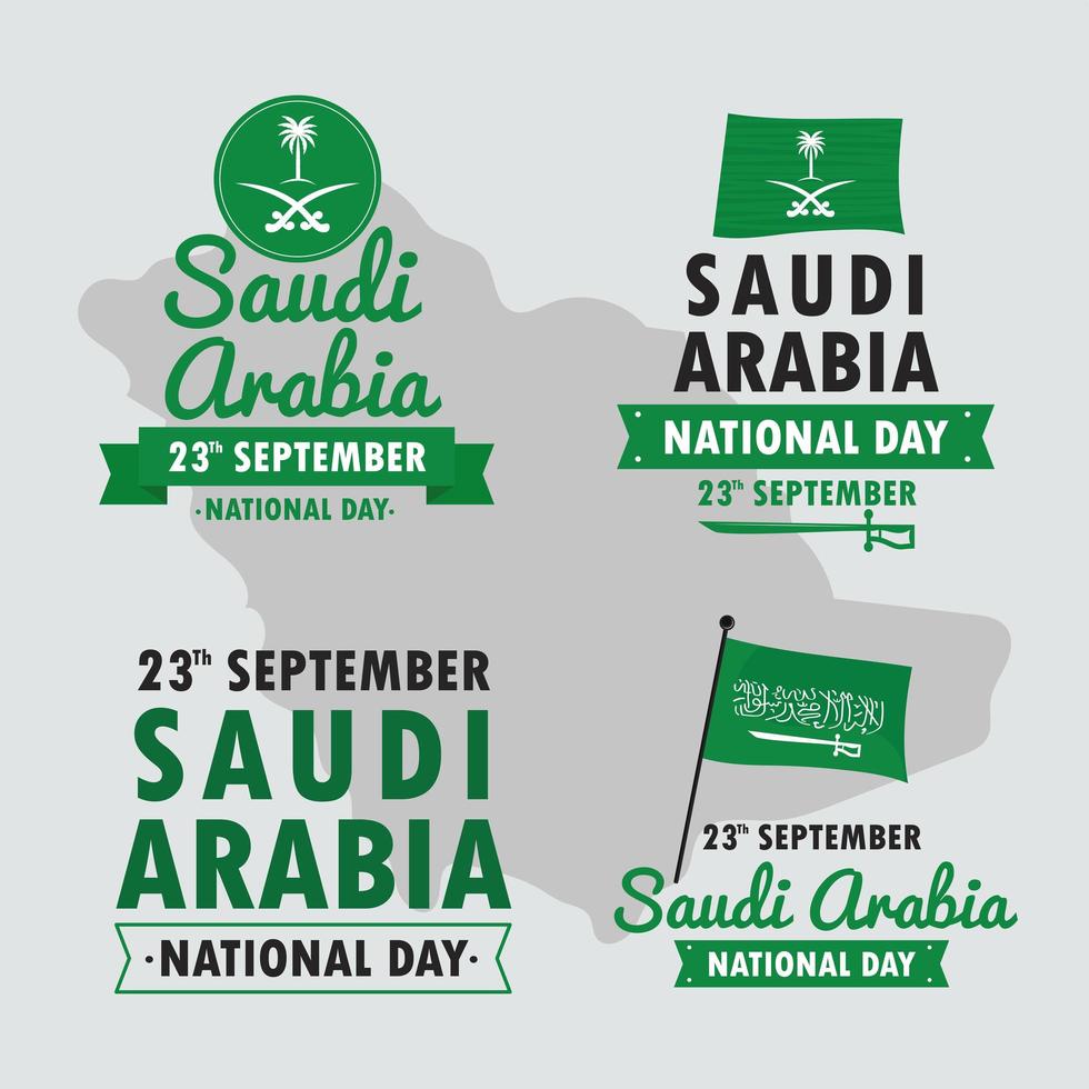 icons with label saudi arabia vector