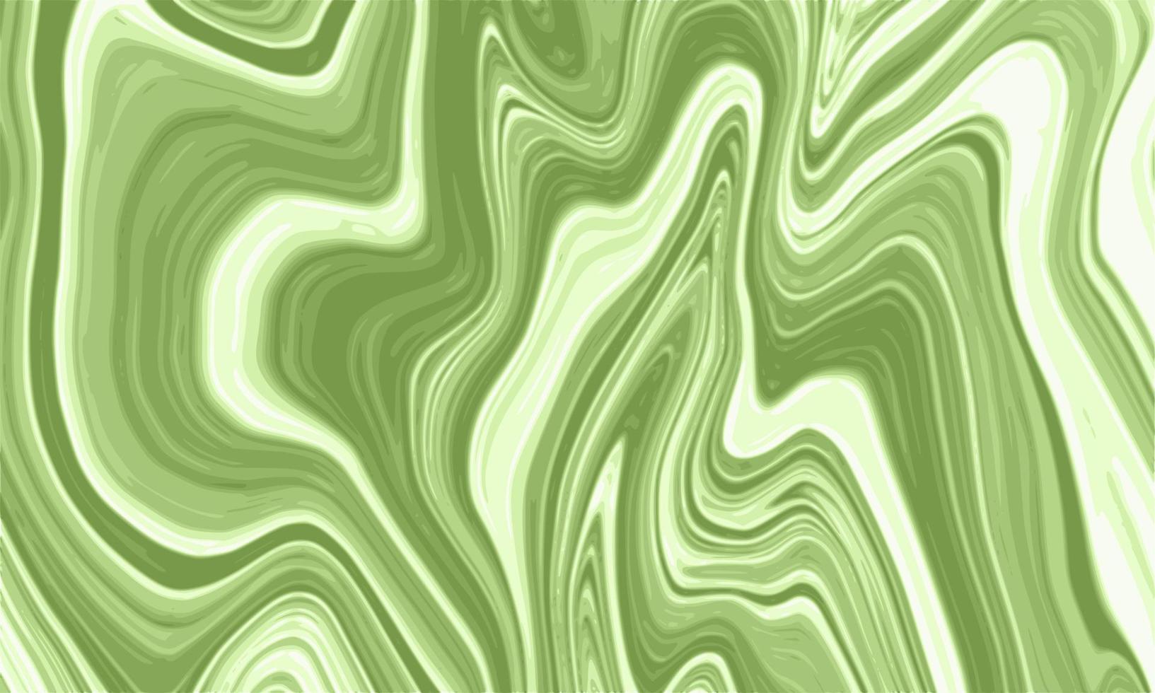 Abstract Green Liquid Marble Background vector