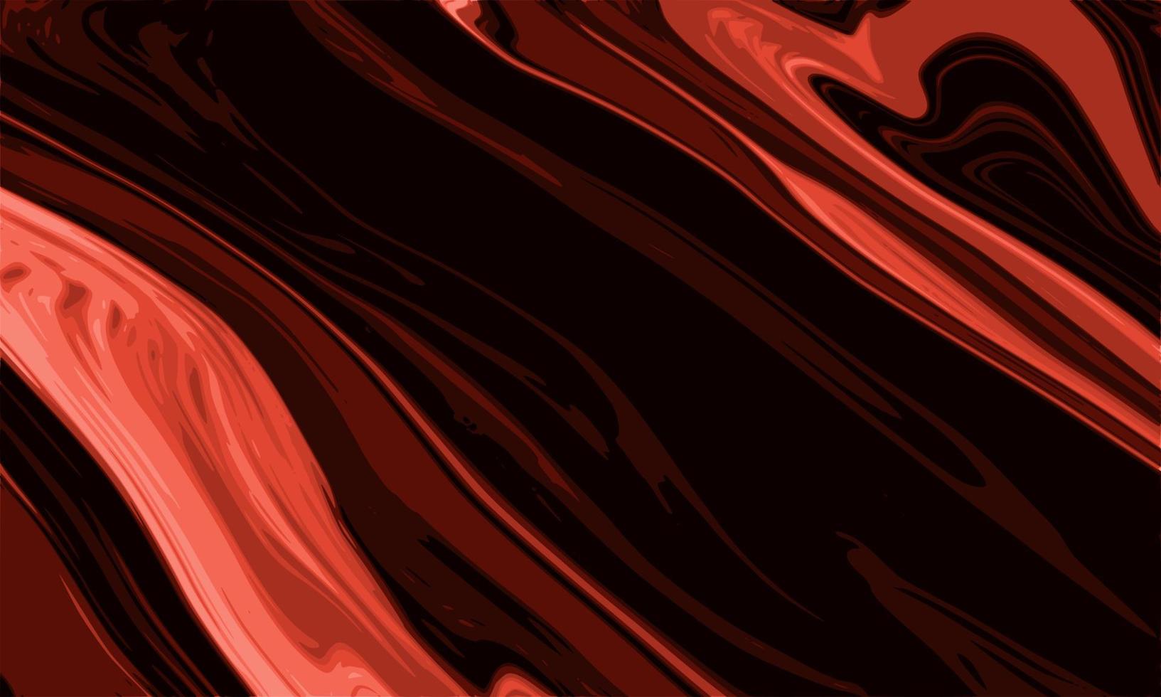 Abstract Red Liquid Marble Background vector
