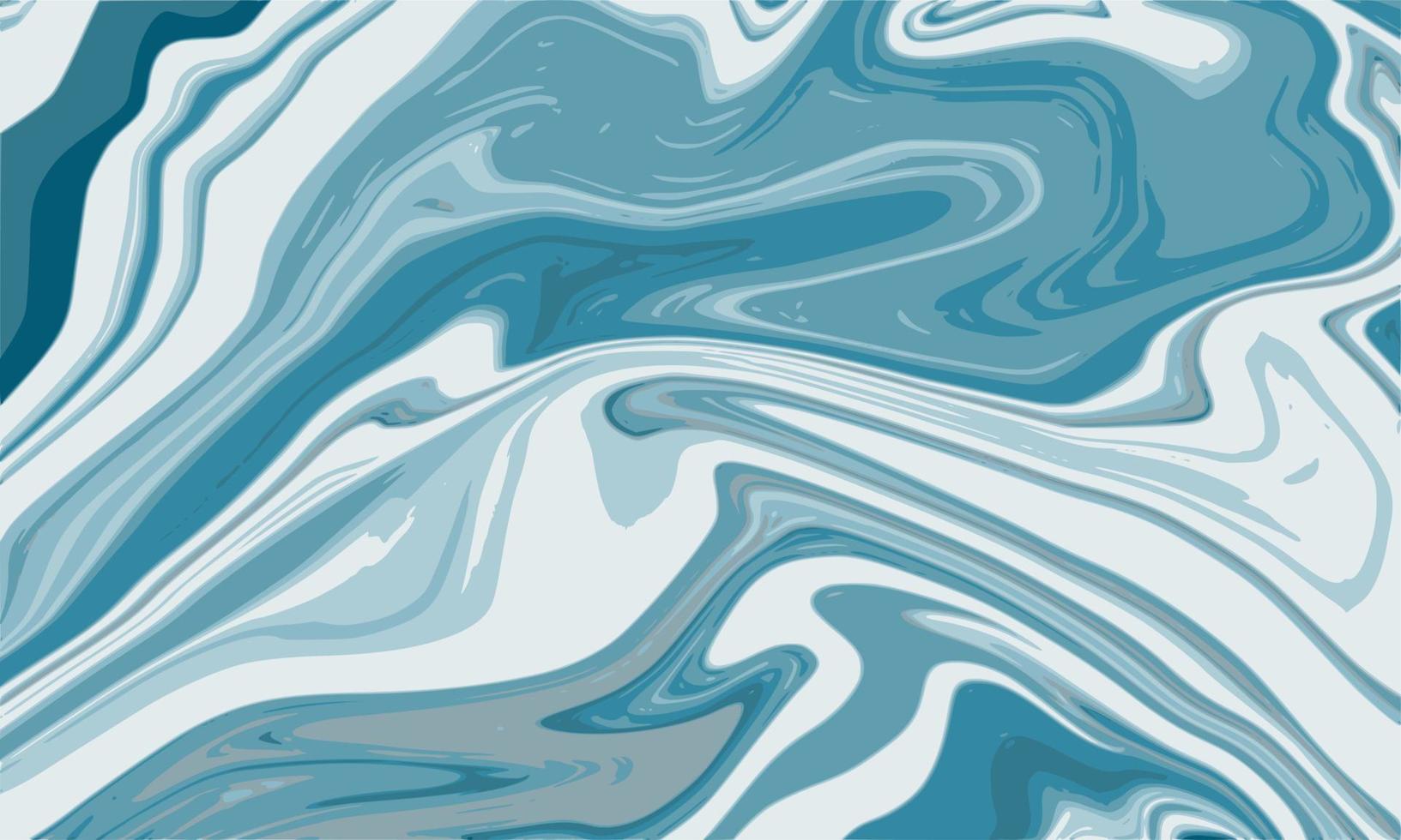 Fondo de mármol líquido azul abstracto vector
