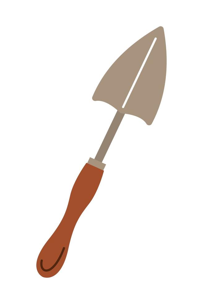 shovel farm tool vector