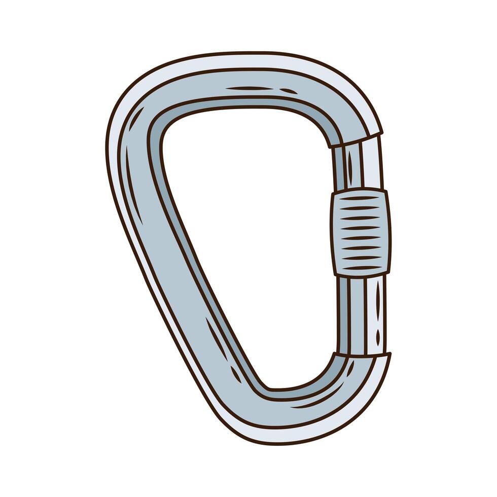 Carabiner Vector Art, Icons, and Graphics for Free Download