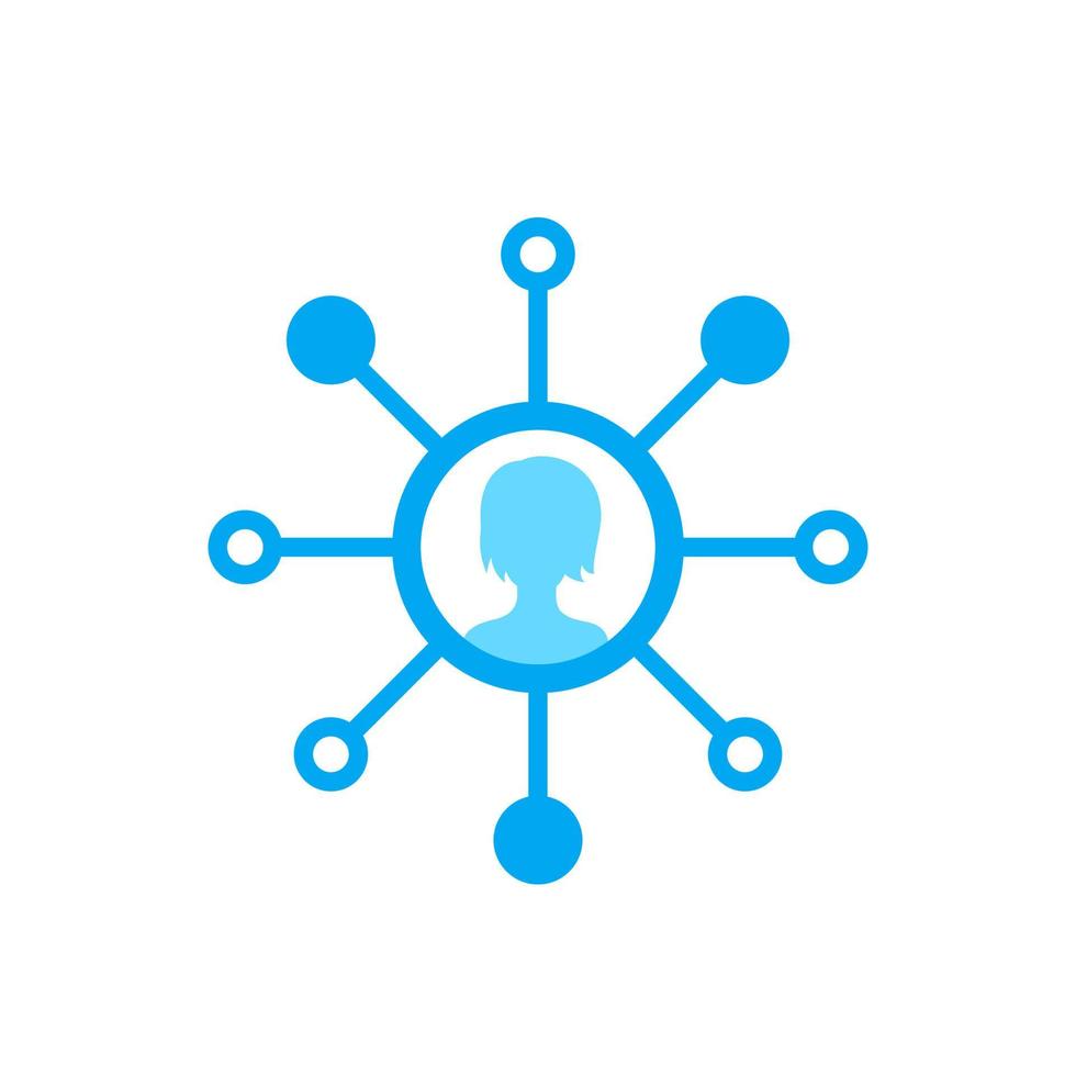 stockholder vector icon on white