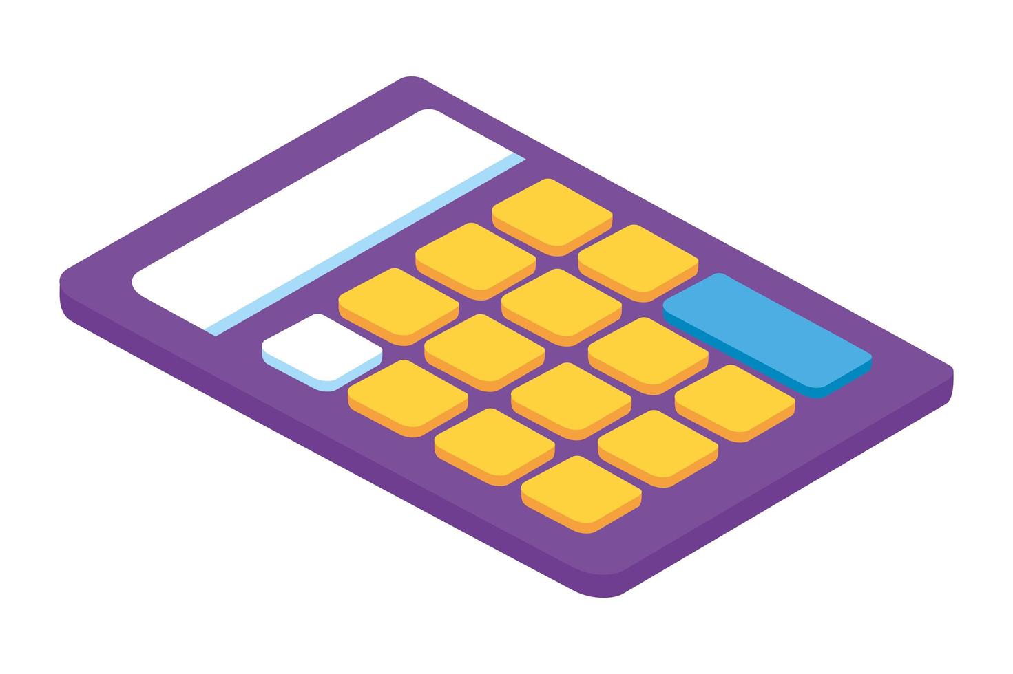 calculator math device vector