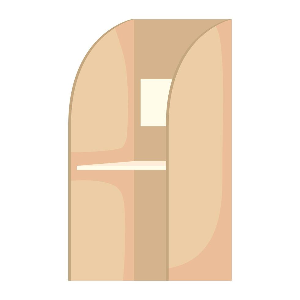 voting cubicle election day icon vector
