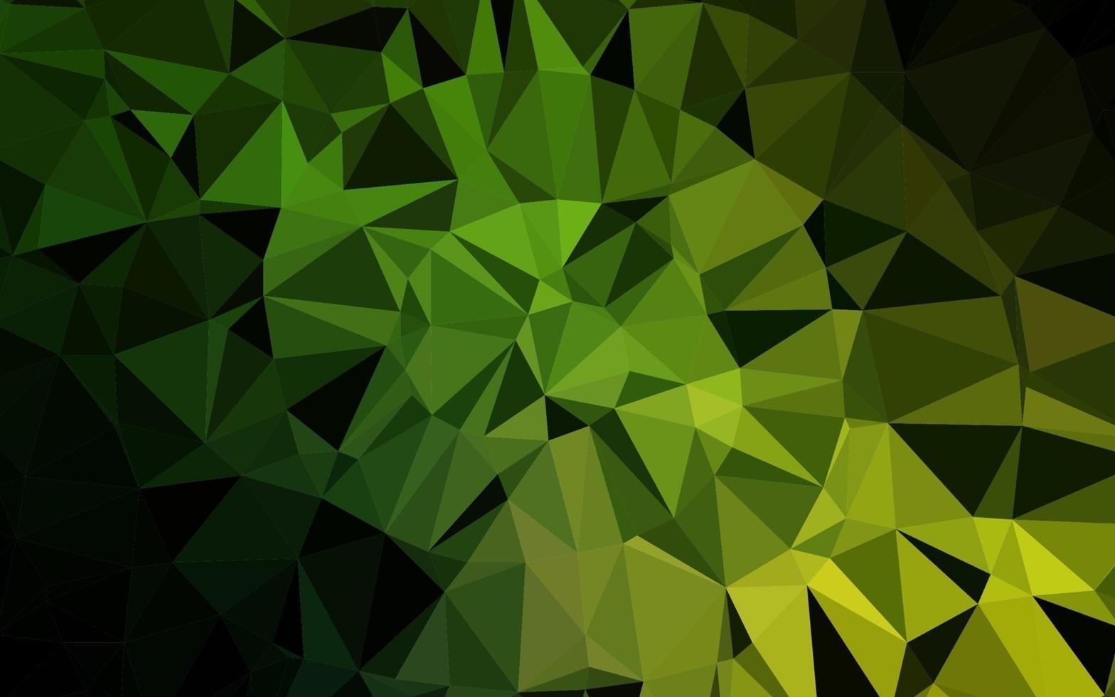 Light Green vector low poly texture.