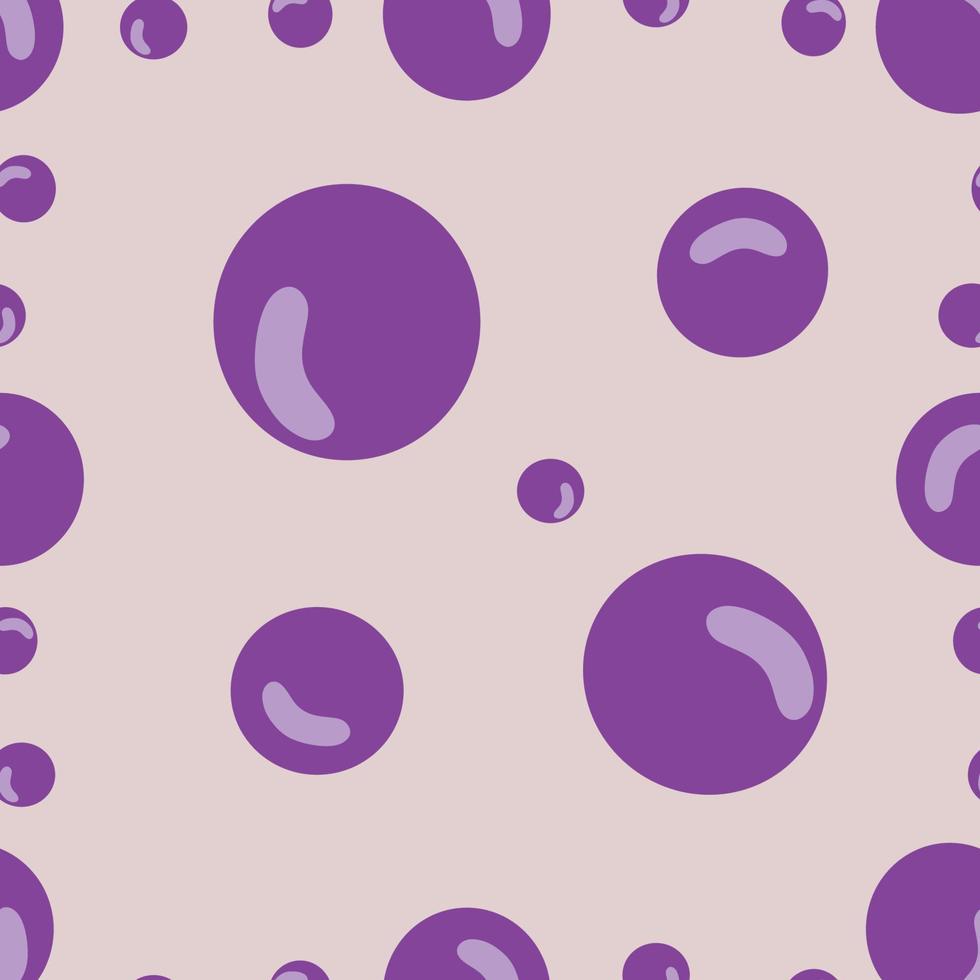 purple bubble for background decoration vector