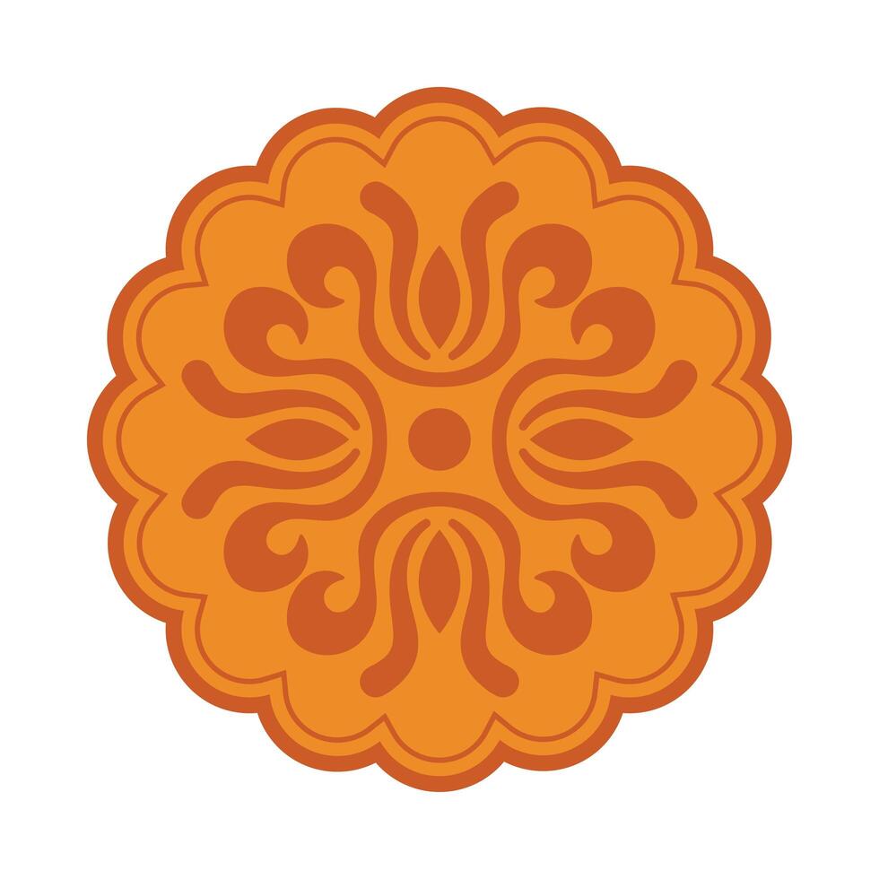 chinese seal toten isolated icon vector