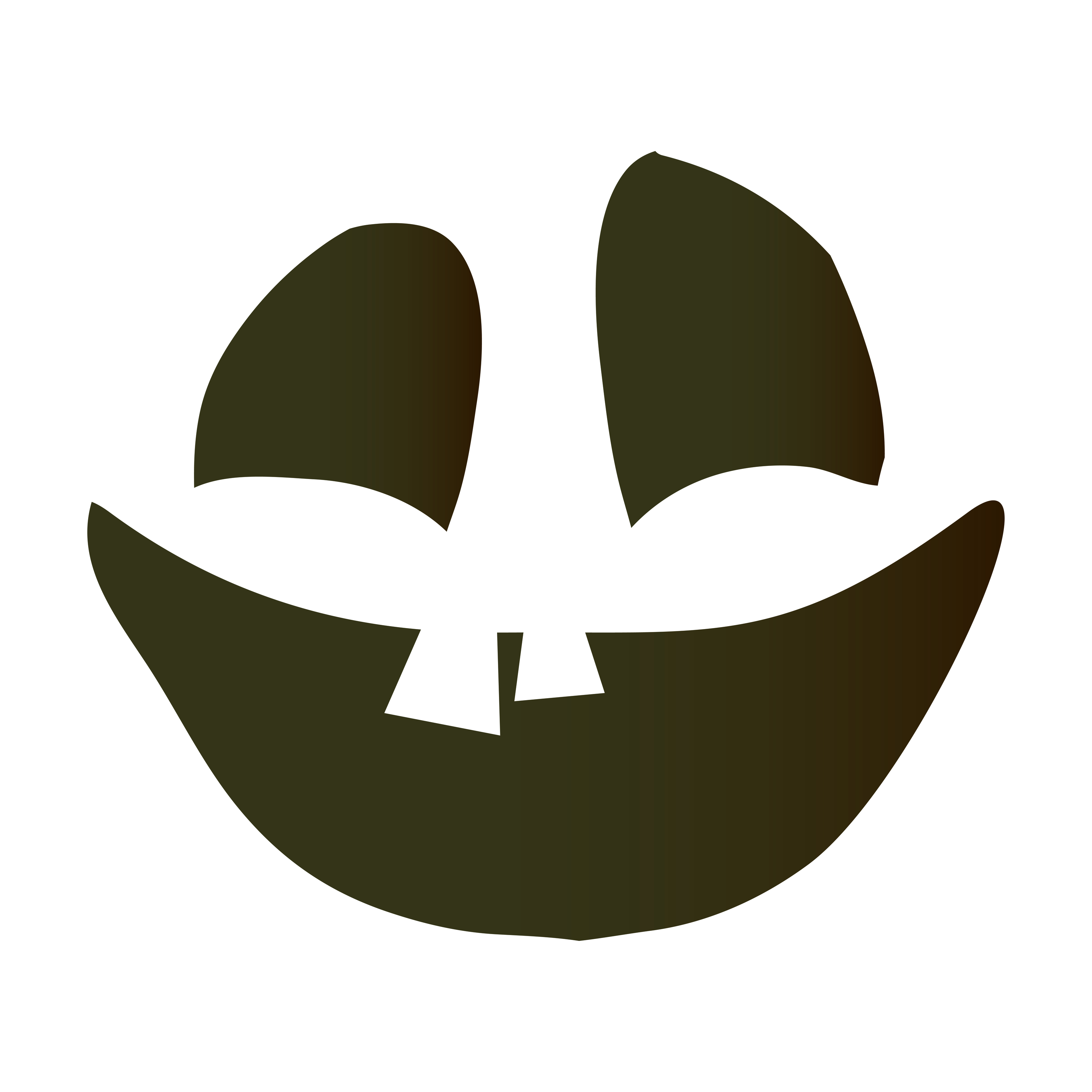 halloween pumpkin face with two teeth emoji 4220155 Vector Art at Vecteezy