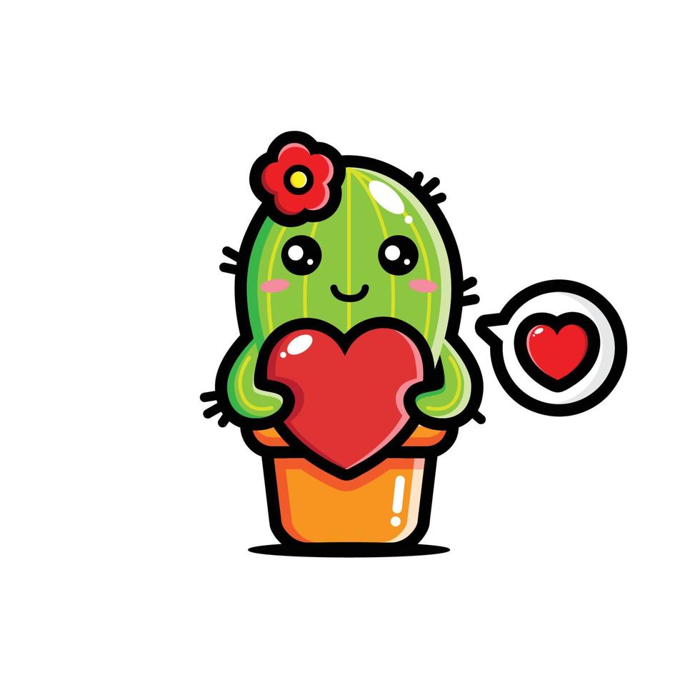 Como desenhar Cactus Kawaii 