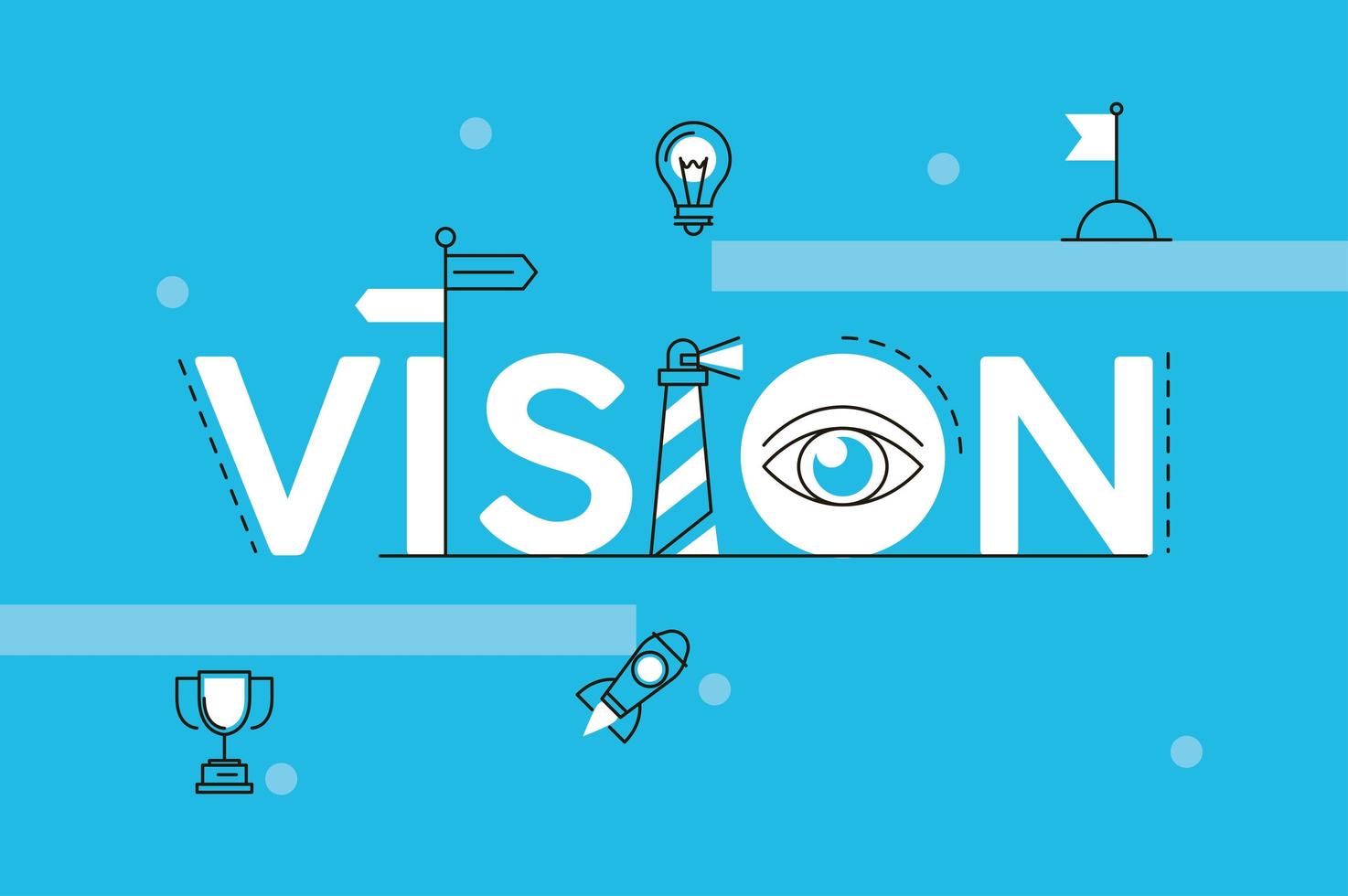 vision business word vector