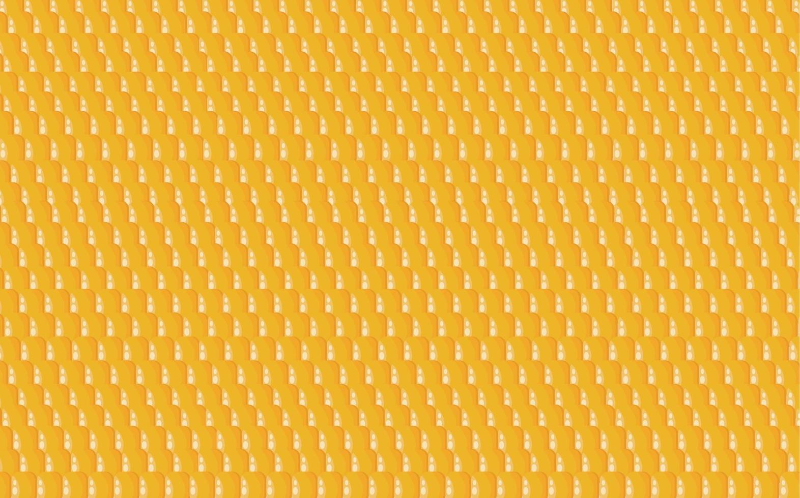 The texture of yellow corn kernels. Vector illustration