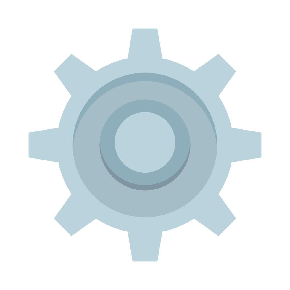 gear machine tool isolated icon vector
