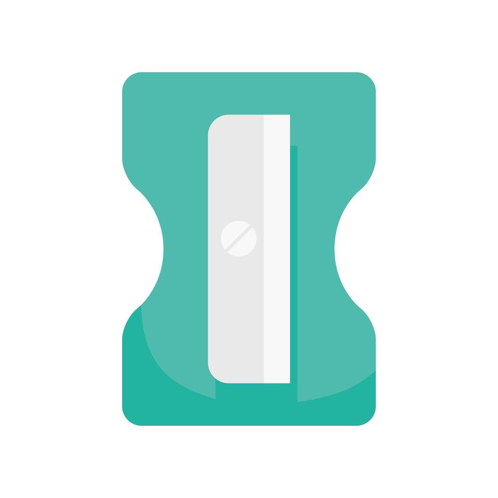 sharpenner school supply isolated icon vector