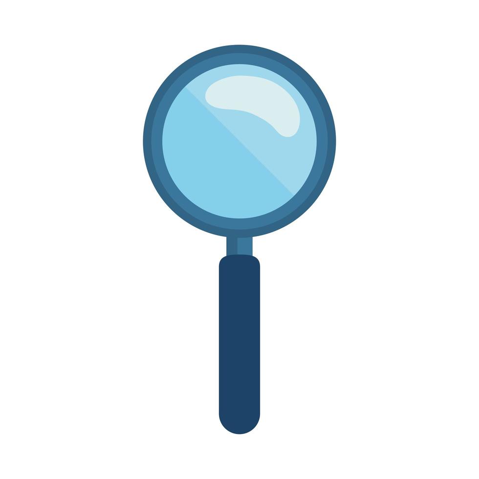 magnifying glass icon vector