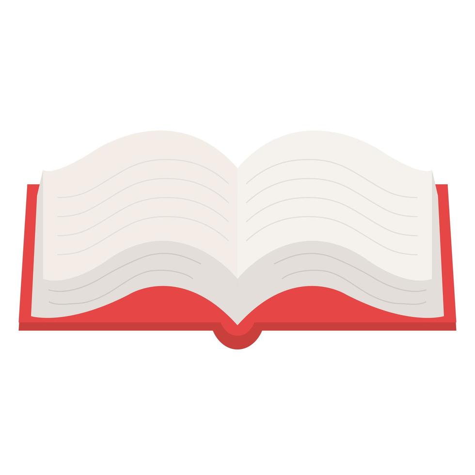 open book icon vector