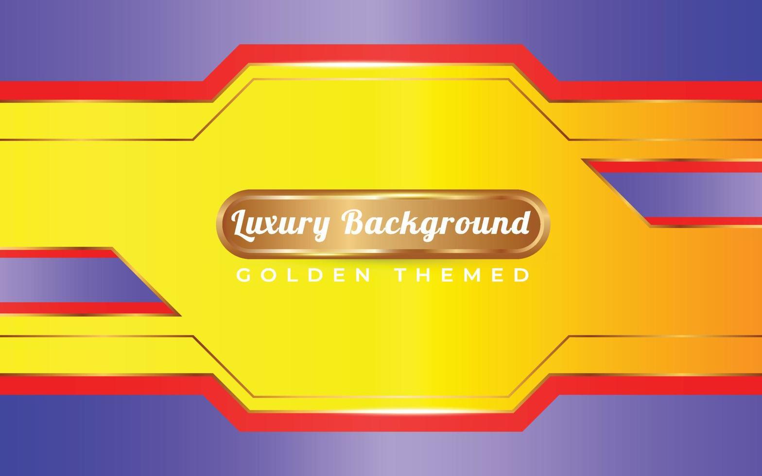 elegant background golden and yellow style vector