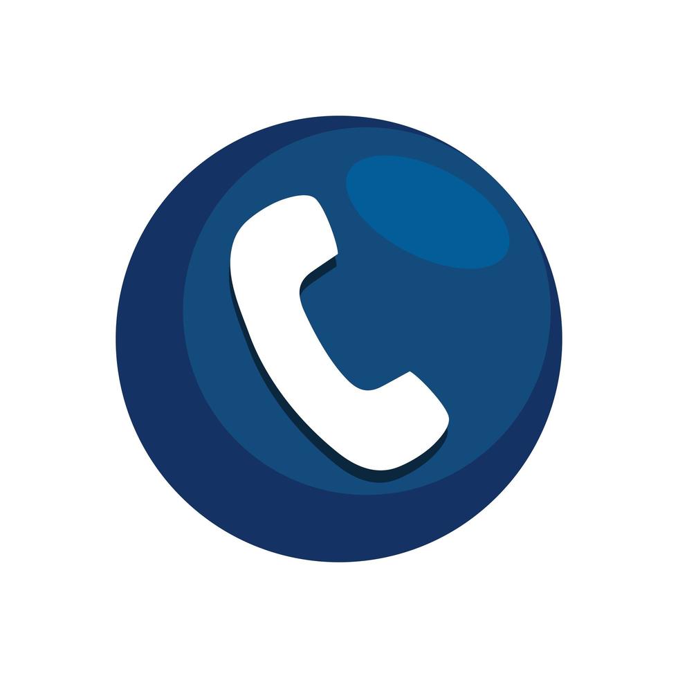 phone button icon vector