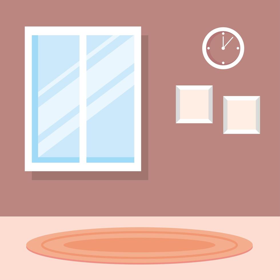 home room design vector