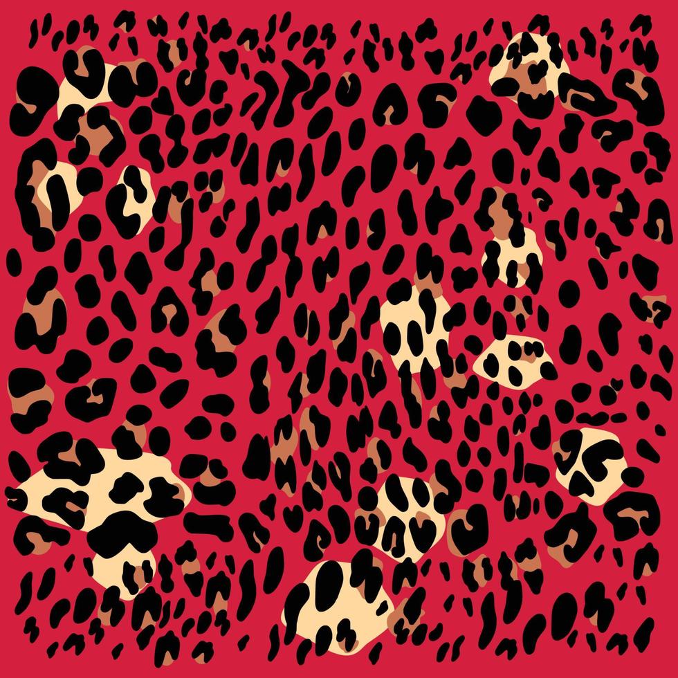 Leopard print vector