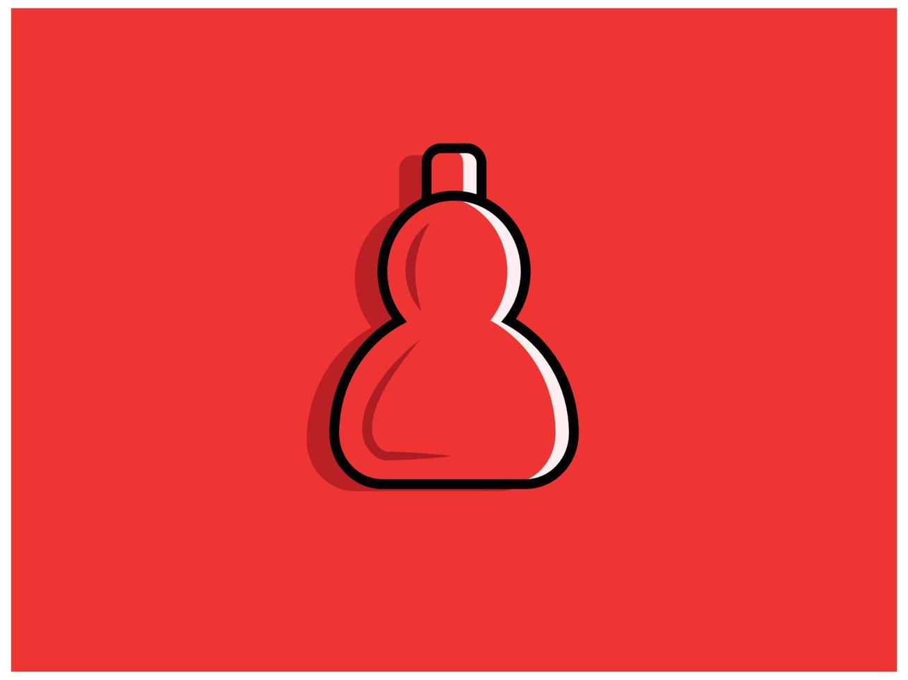 bottle of perfume, bottle vector