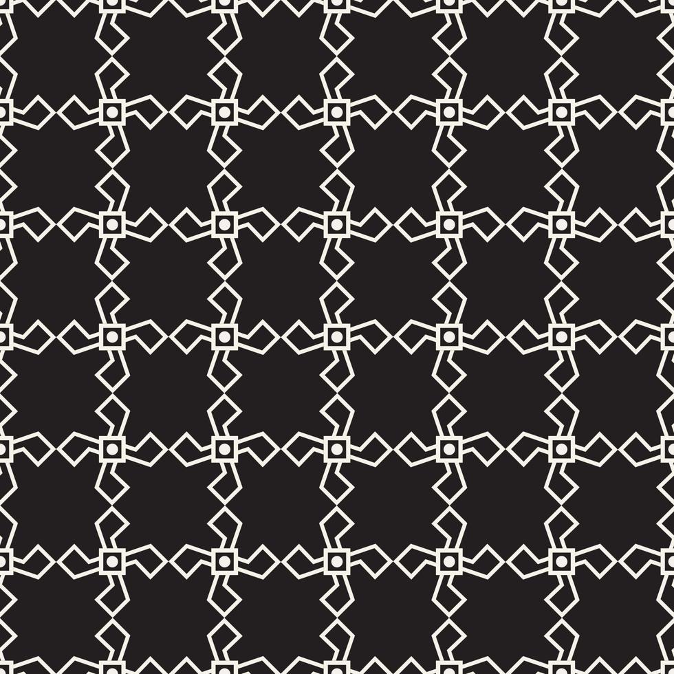It is a dark geometric texture of a checkered fabric vector