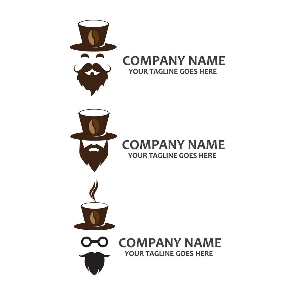 coffee bean icon vector