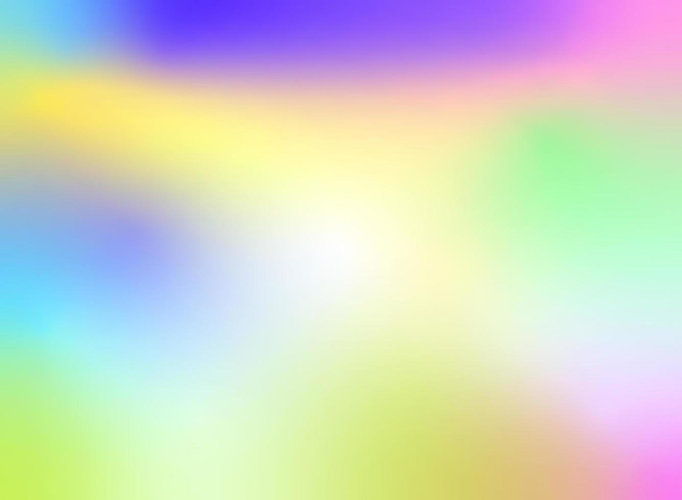 Abstract colorful blurred background design holographic style. vector