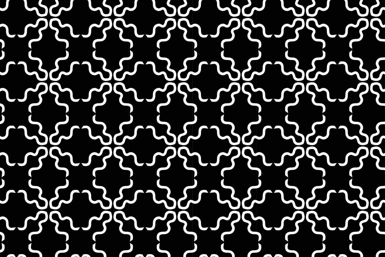 Vector seamless pattern, abstract texture background, repeating tiles, two colors