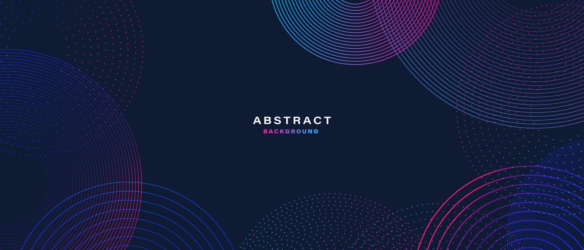 Abstract tech background with light effect. vector